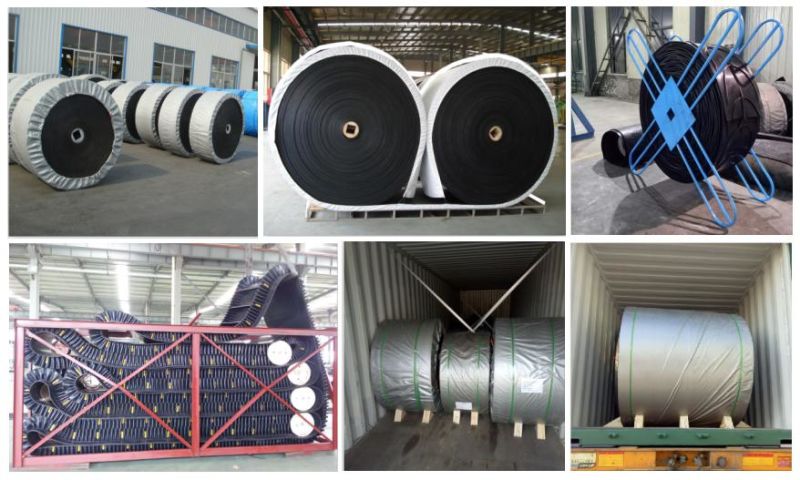 Fire Resistant Heavy Duty Rubber Conveyor Belt in Minning