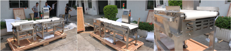 High Accuracy Conveyor Belt Automatic Check Weigher for Food Industry