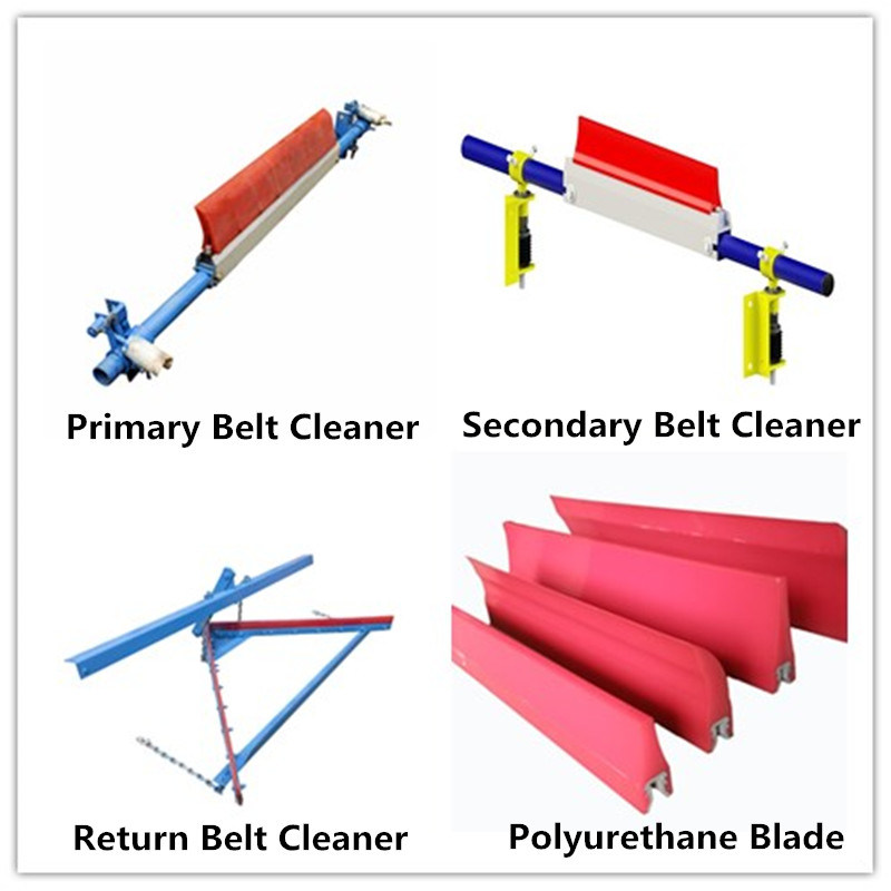 Conveyor Belt Cleaner with PU Blades