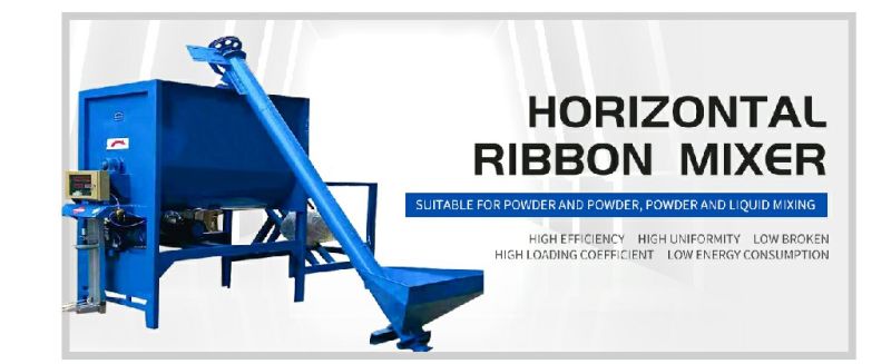 Hot Sale Industrial Horizontal Powder Ribbon Mixer 300L