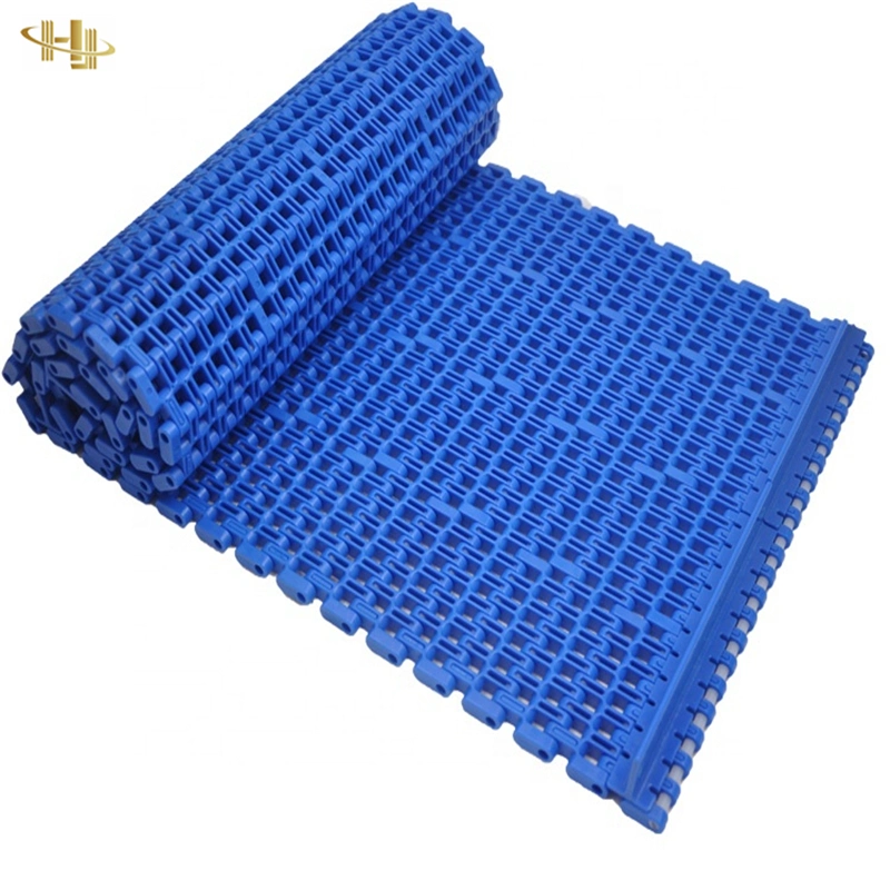 High Quality Strong Acid Resistance POM Blue Color Modular Belt, Plastic Belt, Conveyor Belting
