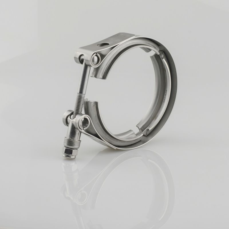 SS304 V-Band Clamp with Stainless Steel M/F Flanges for V Band Turbo Exhaust Down-Pipe