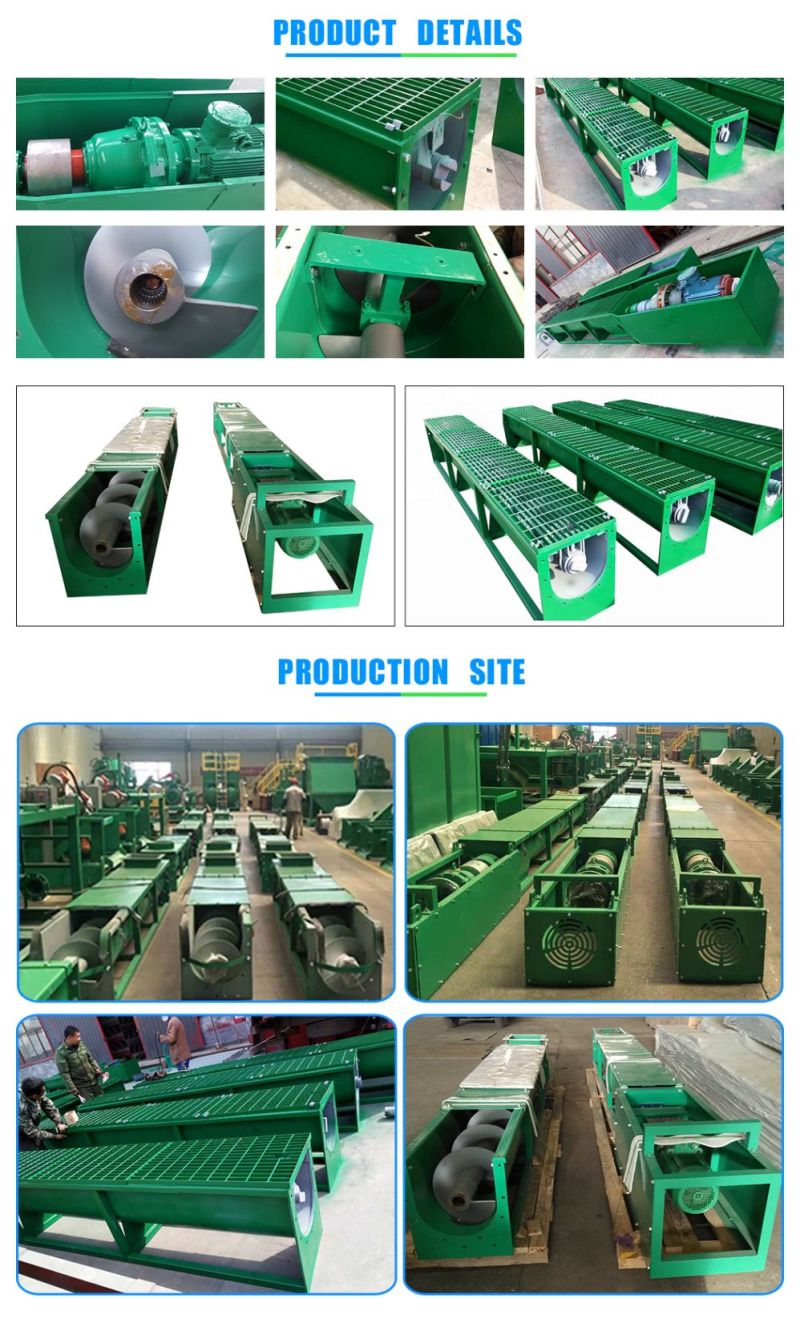 Carbon Steel Slurry Auger Conveyor for Mining