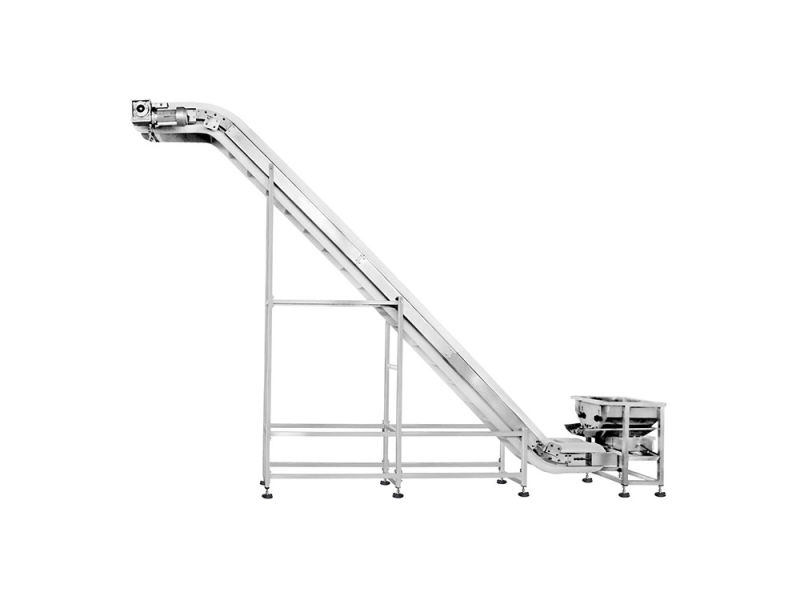 Vibrating Hopper Inclined Conveyor in Packing System