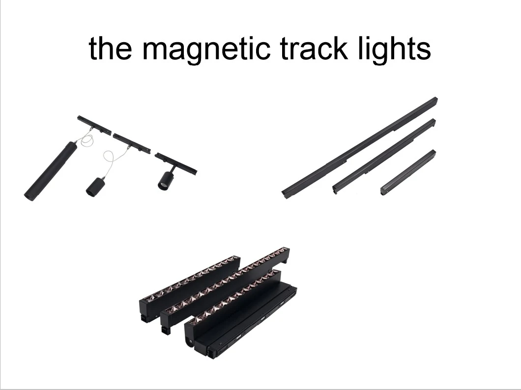 LED Track Light LED Track Rail 7W 12W Smart Dali Dimmable LED Magnetic Track Light Magnet Track Ceiling Lamp