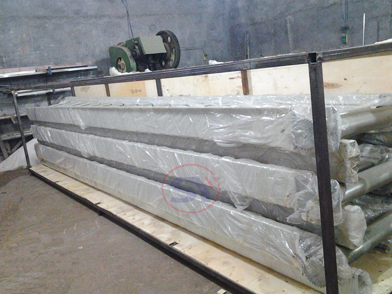 Stainless Steel Roller Table Conveyor for Furniture Transport