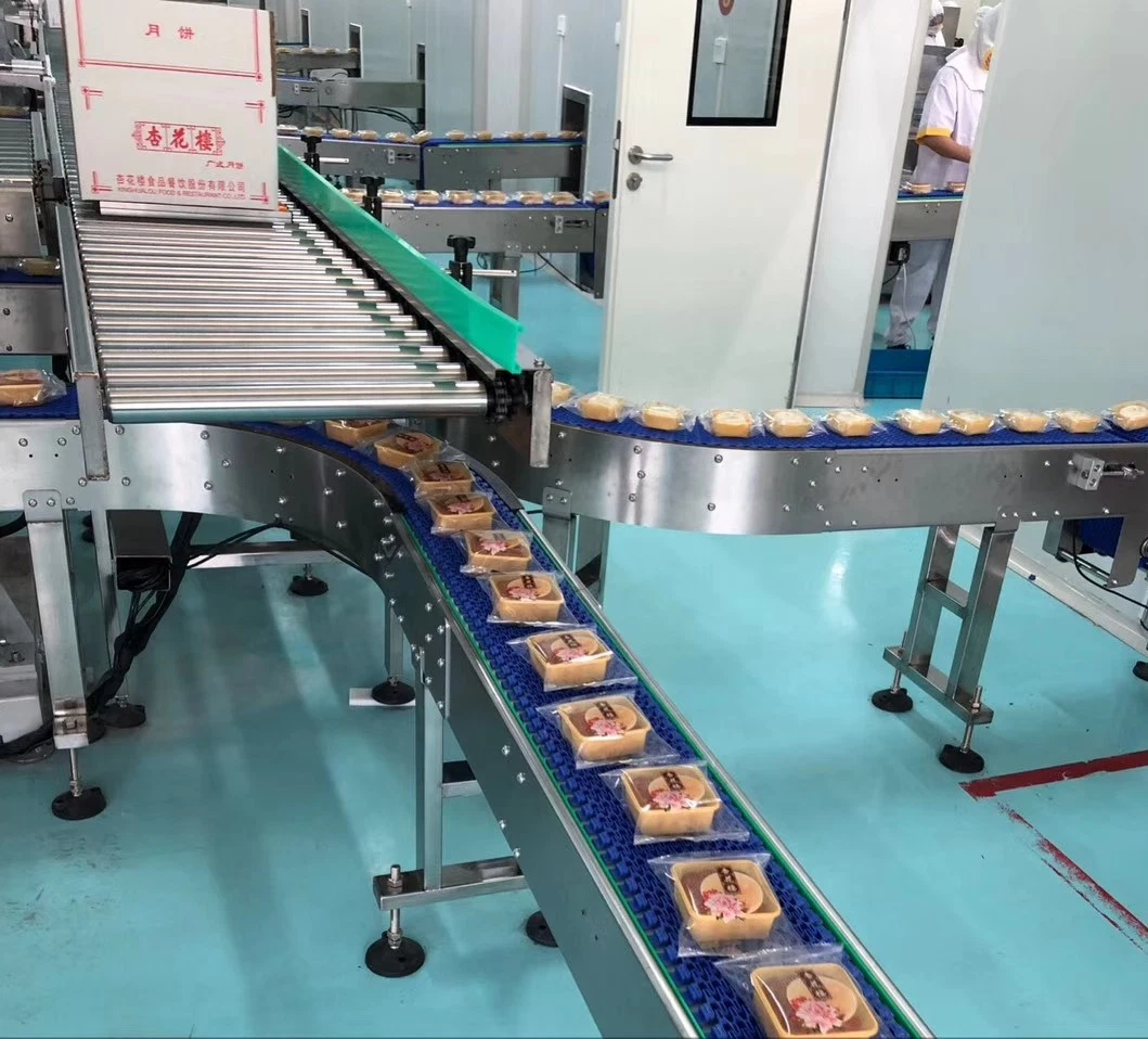 Cheap High Quality Bottle Slat Conveying Belt Custom Table Chain Conveyor Pastry Modular Conveyors