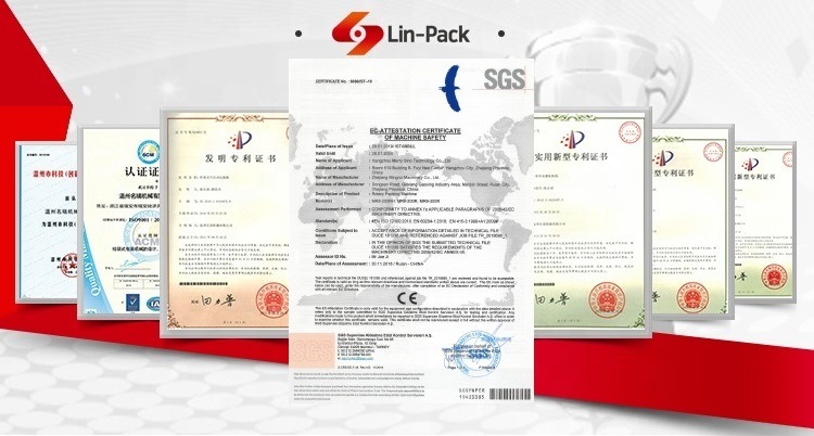 Supporting Products Conveyor Belt for Rotary Food Pouch Packing Machine