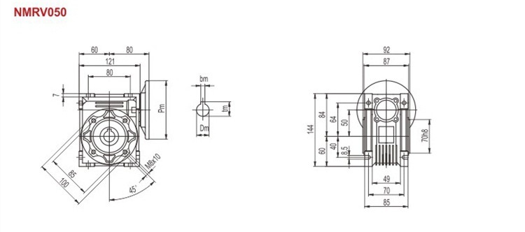 China Top Quality Supplier Helical Gear Reducer for Screw Conveyor