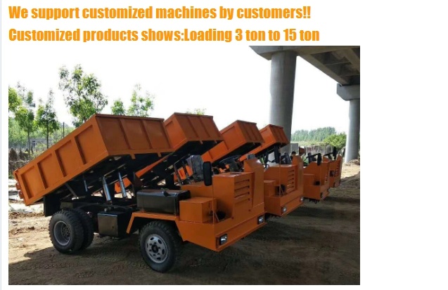 10 Ton 4X4 Underground Conveyor Machine for Mining Truck Use