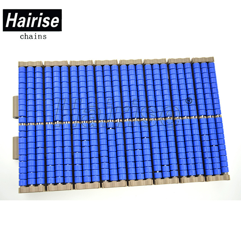 Hairise 821prr Low Friction Roller Top Flat Chain in Conveyor Systems
