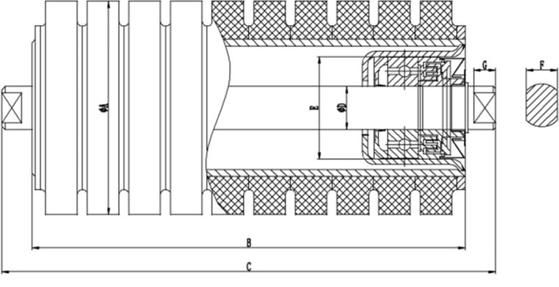 Conveyor Steel Idler/Impact Roller/Conveyor Roller