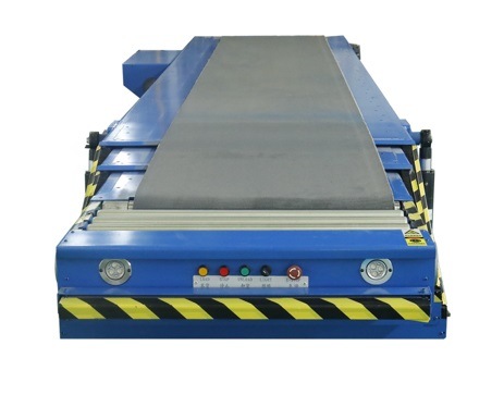 Standard Motorized Flexible Belt Conveyor for Loading and Unloading Boxes