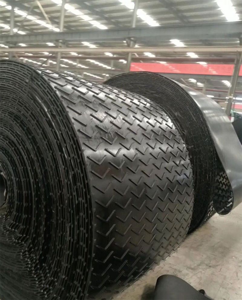 Wear Resistance Profiled Conveyor Belt Used in Construction