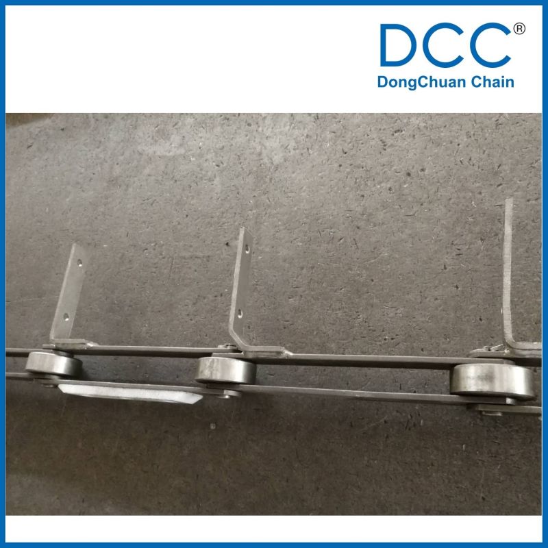 Galvanized Steel Agricultural Double Strand Cottered Roller Conveyor Chain