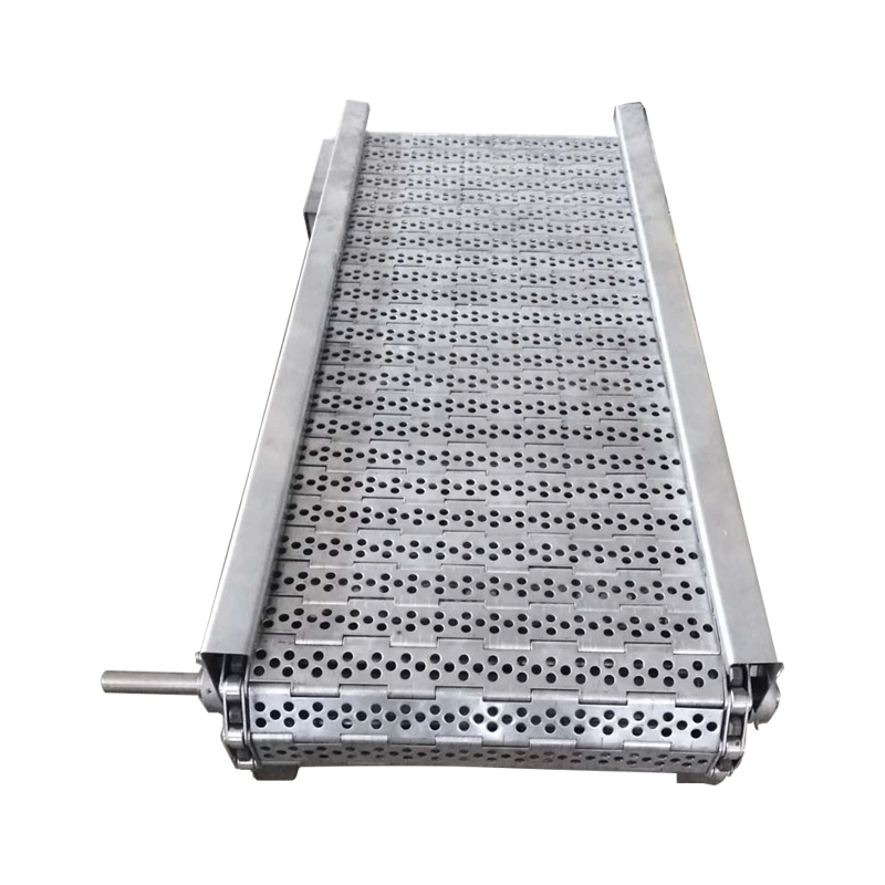 Customized Stainless Steel 304 Food Conveying Equipment Net Belt Conveyor