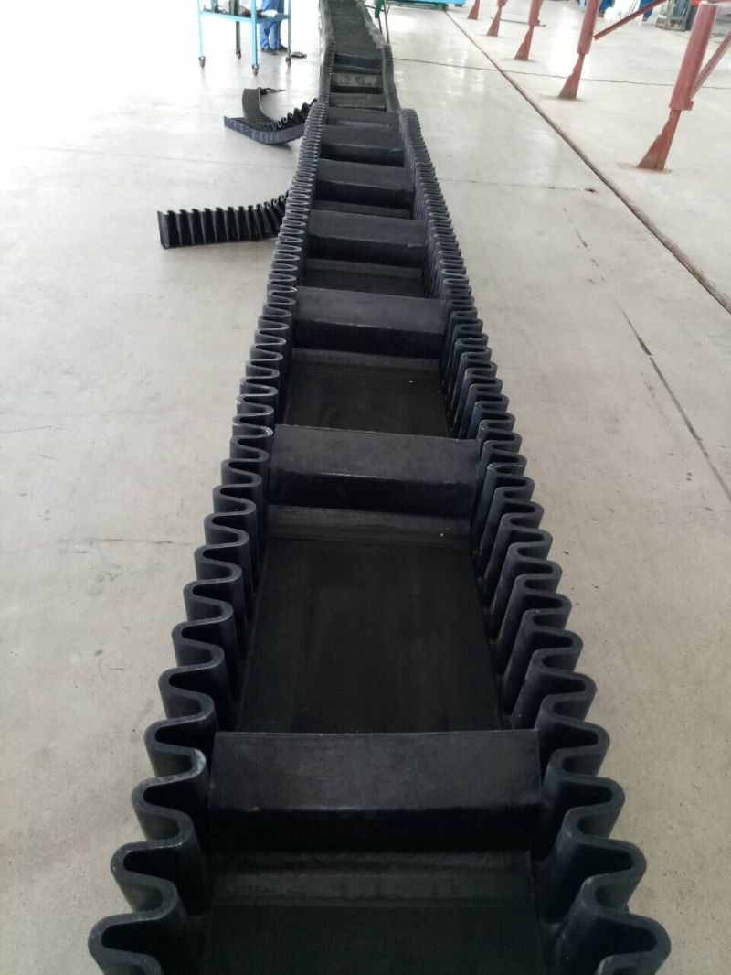 Incline Sidewall Conveyor Rubber Belt