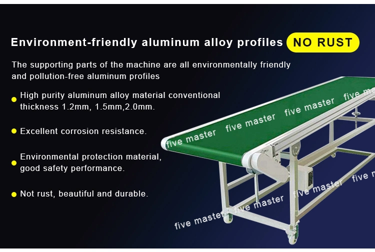 Manufacturer Delivery Conveyor Assembly Line Equipment Sorting Parallel Belt Conveyor