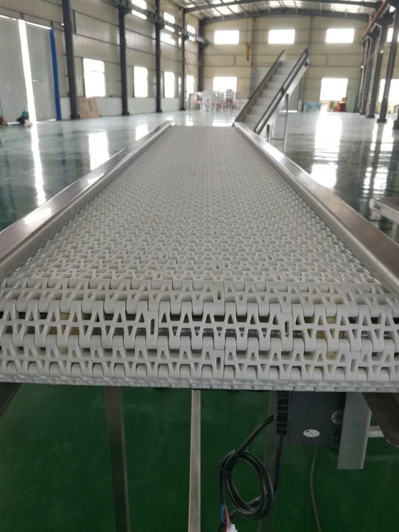Plastic Straight Flush Grid POM Modular Belt Conveyor