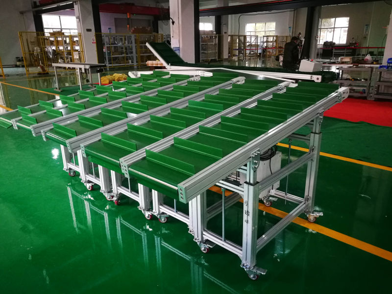 PU Conveyor Belt Conveyors Modular Belting Small Incline Cinta Banda Transportadora _Custom Design