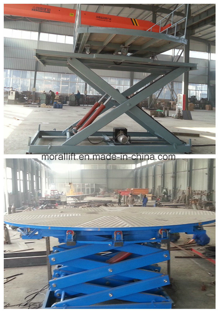 Rotating Parking Equipment Car Lift with Turntable