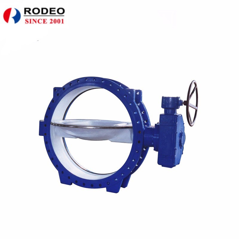 Lug Type Worm Gear Operated Stainless Steel CF8m Disc Butterfly Valve