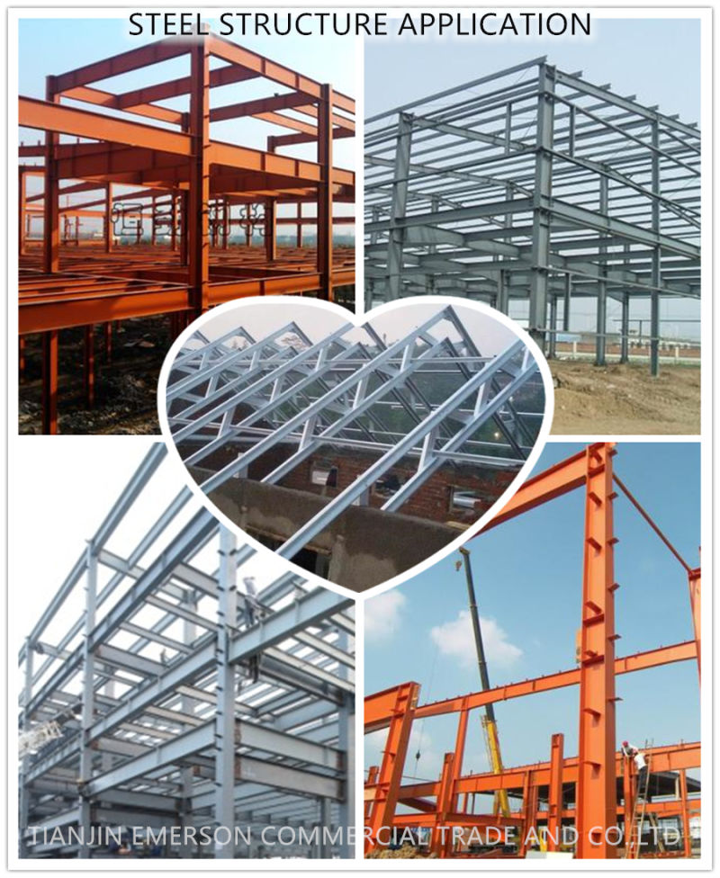 Manufacturer Custom Portable H Beam Steel Structure for Small Warehouse