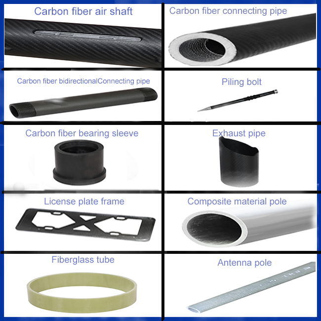 Large Diameter Fiberglass Pole Fiberglass Tubes Support Pole Fiberglass Tubing Glassfiber