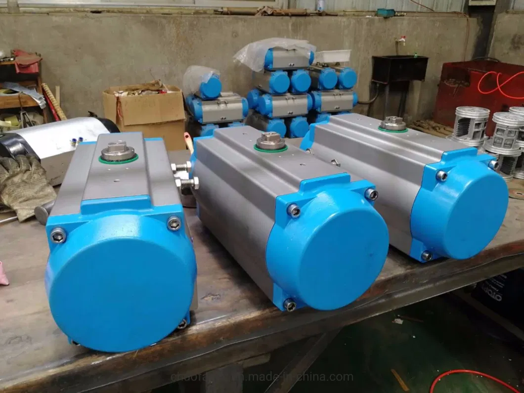 at Series Rack and Pinion Double Acting Pneumatic Actuator