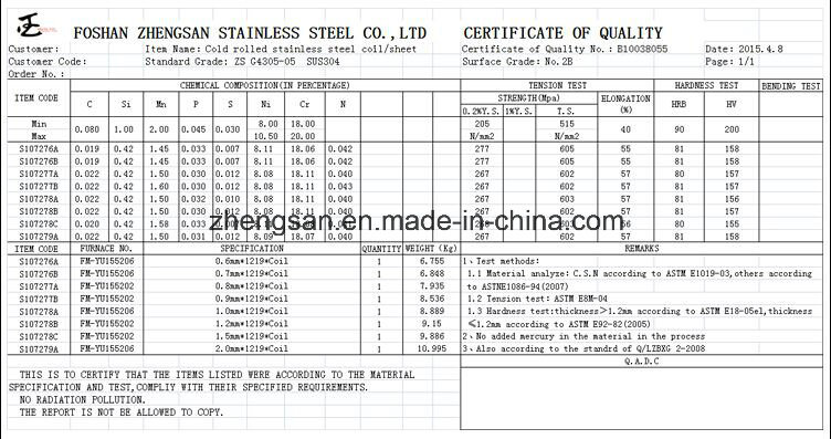 304 Big Diameter Honed Stainless Steel Tube