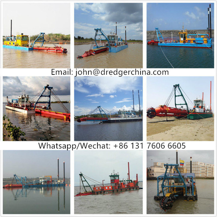 Low Price 8 Inch Small River Sand Mini Dredger Only USD 150, 000!