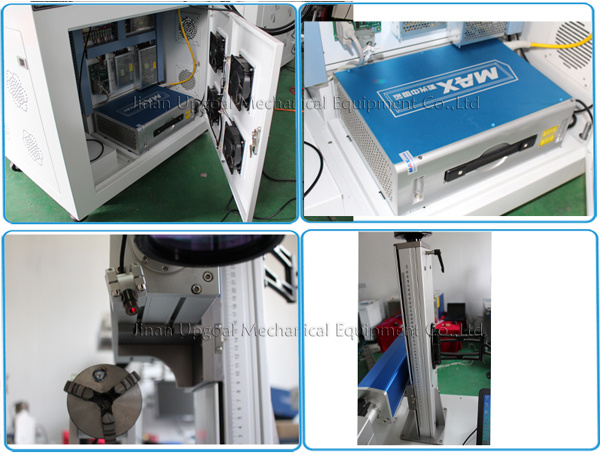 Pen's Logo/Number Batch Laser Marking Machine with Rotary Table