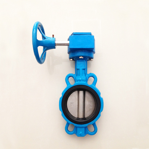 China Manufacturer Butterfly Valves with Worm Gear;