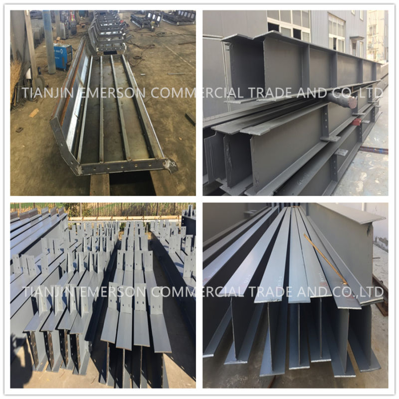 Manufacturer Custom Portable H Beam Steel Structure for Small Warehouse