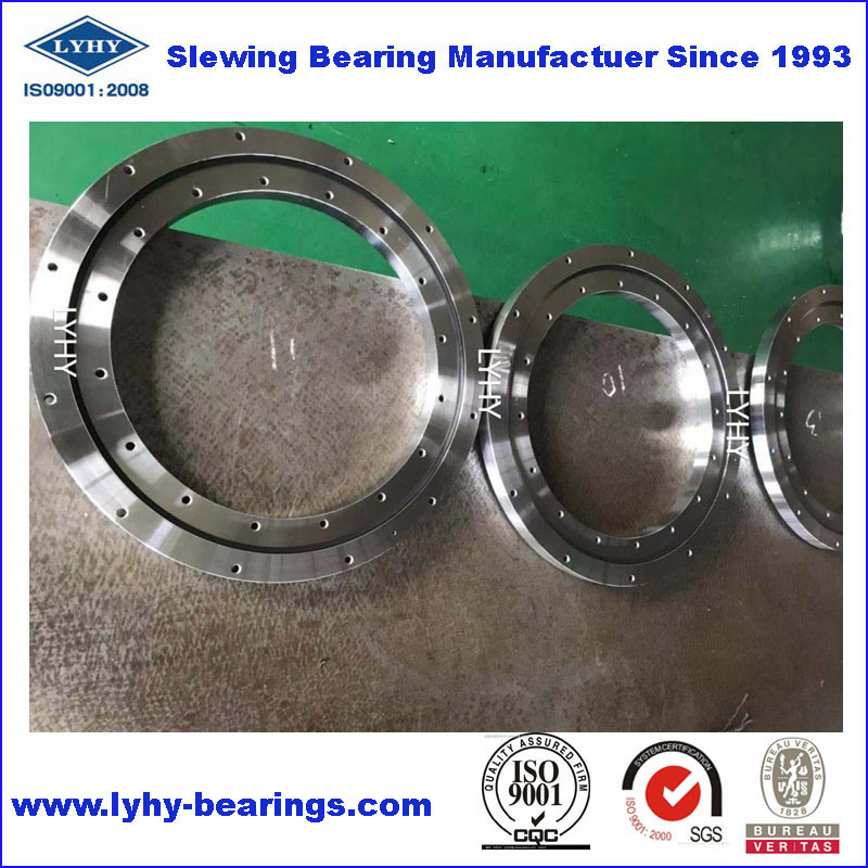 Single Row Ball Slewing Bearings Turntable Bearings Without Teeth HS6-37p1z