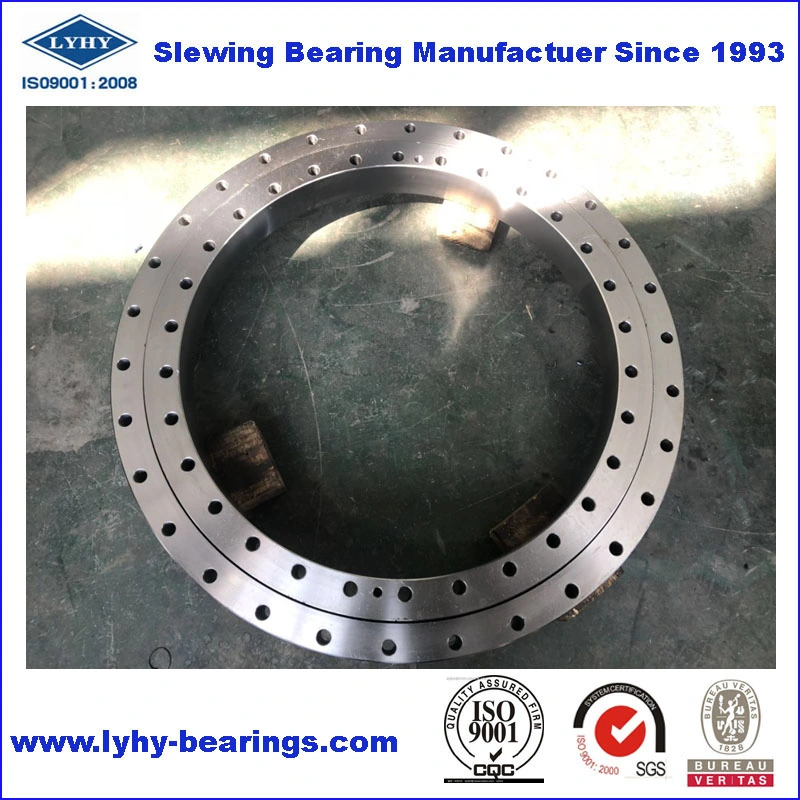 Single Row Ball Slewing Bearings Turntable Bearings Without Gear 2CS. 140.02