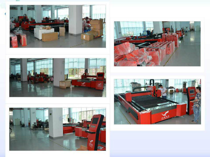 3000X1500 CNC Fiberlaser Cutter Raycus 1000W From China Dual-Driver & Rack and Pinion