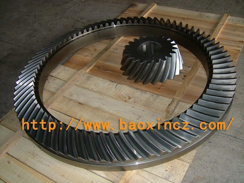 Zp37.5 Rotary Table Spiral Bevel Gear