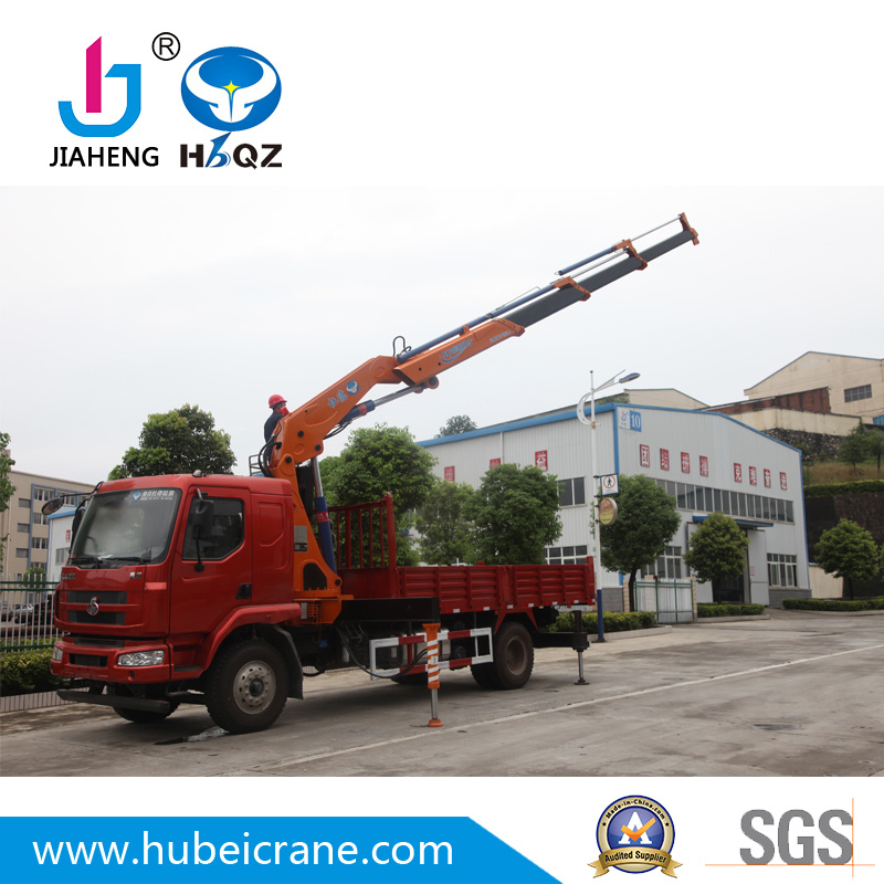 HBQZ Crane Manufacturer 8 tons Mobile Cargo Crane Truck Mounted Crane New Truck Crane SQ160ZB4