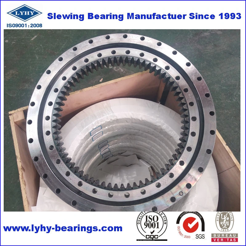 Single Row Ball Slewing Bearings Turntable Bearings Without Gear 2CS. 140.02