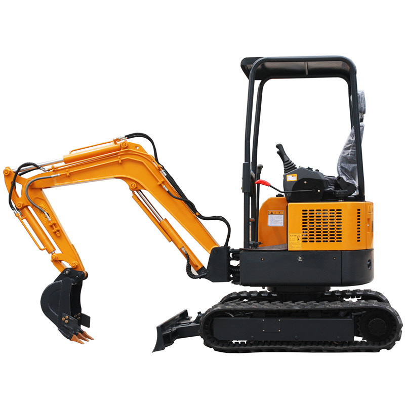 Home Household Use Best Mini Hydraulic Zero Tail Swing Excavator with Grapple
