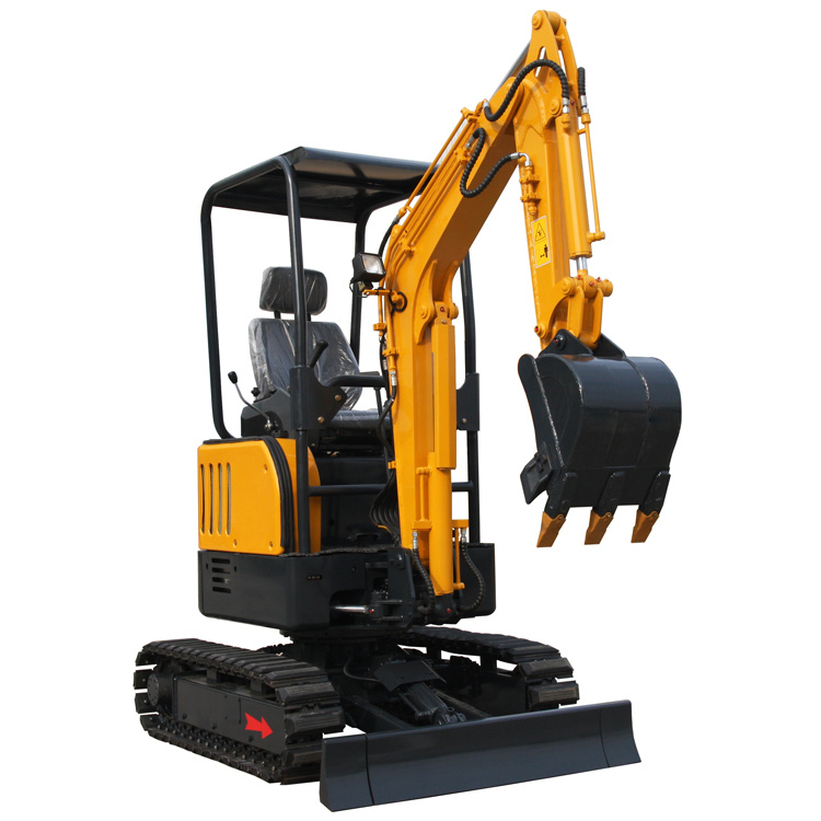 Home Household Use Best Mini Hydraulic Zero Tail Swing Excavator with Grapple