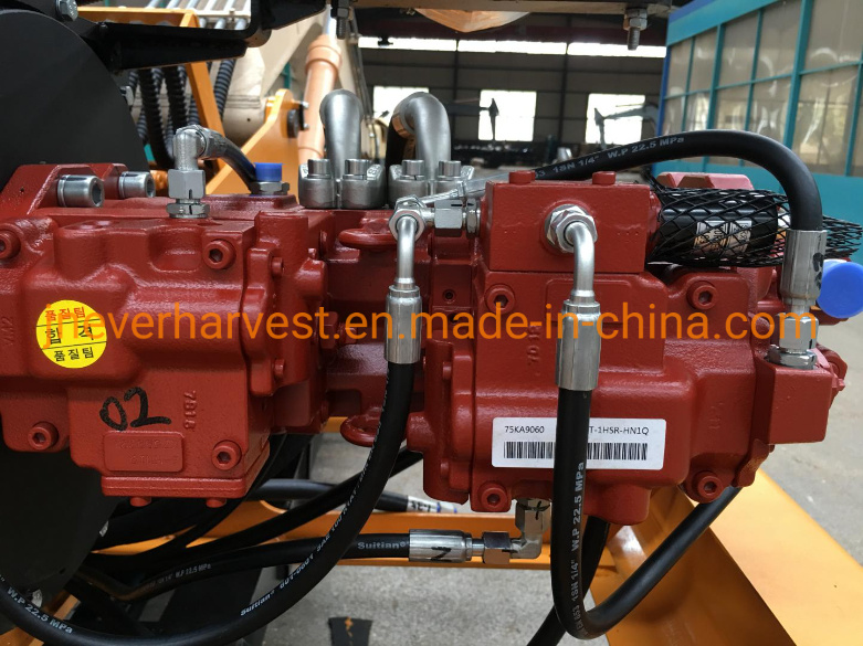 15ton Wheel Digger Hydraulic Digging Machine Bucket Excavator with Rotating Grapple