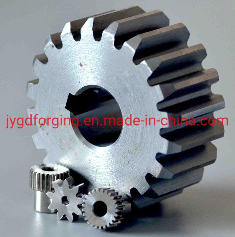 16mncr5 Bevel Gear Stainless Steel Forged Pinion
