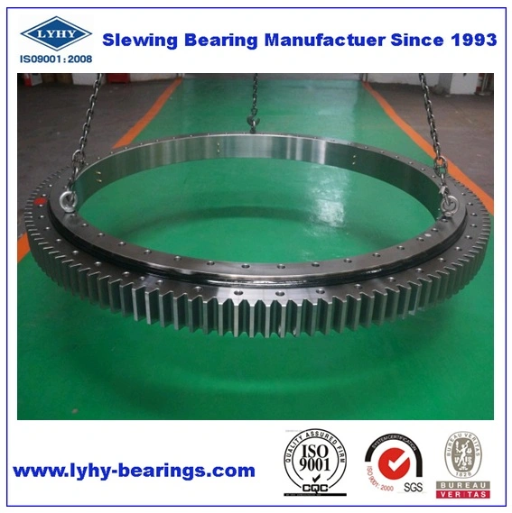 Single Row Ball Slewing Bearings Turntable Bearings Without Gear 2CS. 140.02