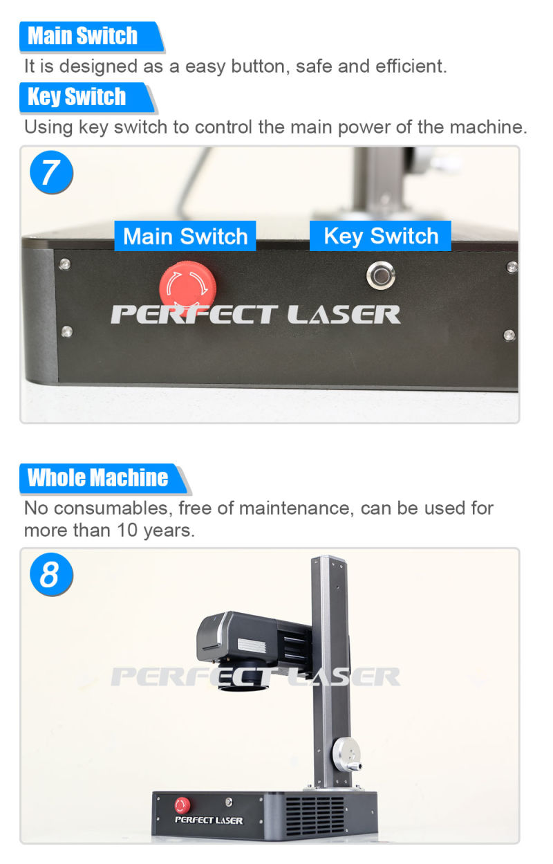20W Mini Laser Logo Marking Machine for Phone Case