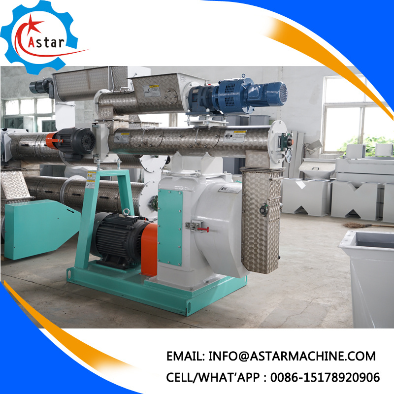 Szlh250 Belt Driven Small Feed Mill Manufacture in China