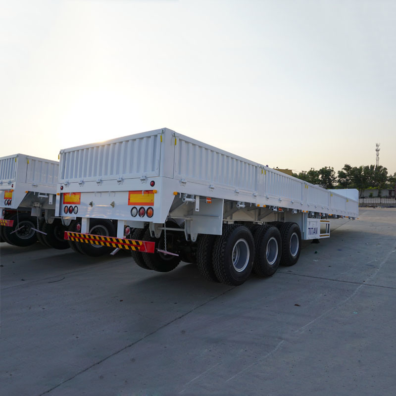 50-70 Tons High Sidewall Cargo Trailer/ Heavy Truck Trailer