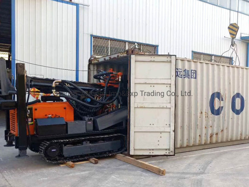KW200 Hydraulic drive small water well drilling rig machinery