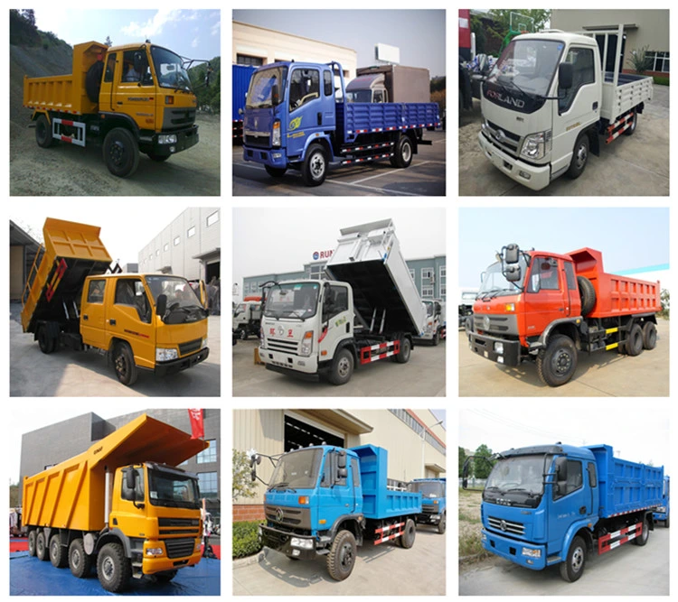 Dongfeng 4X4 All-Wheel Drive Right Hand Drive Rhd 8 Ton Dump Truck for Sale